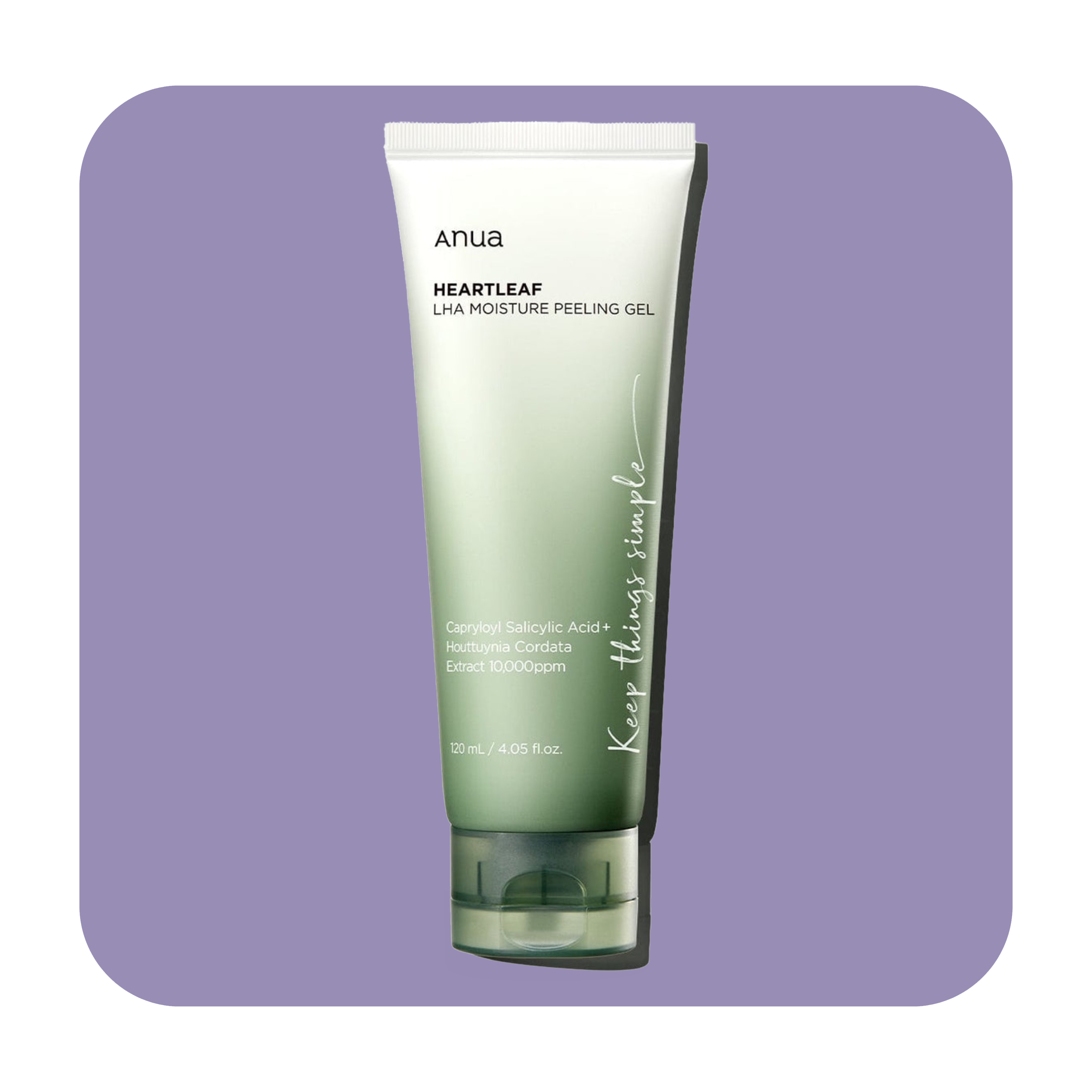 Anua HEARTLEAF LHA MOISTURE PEELING GEL انوا جل هارت ليف LHA المرطب والمقشر 