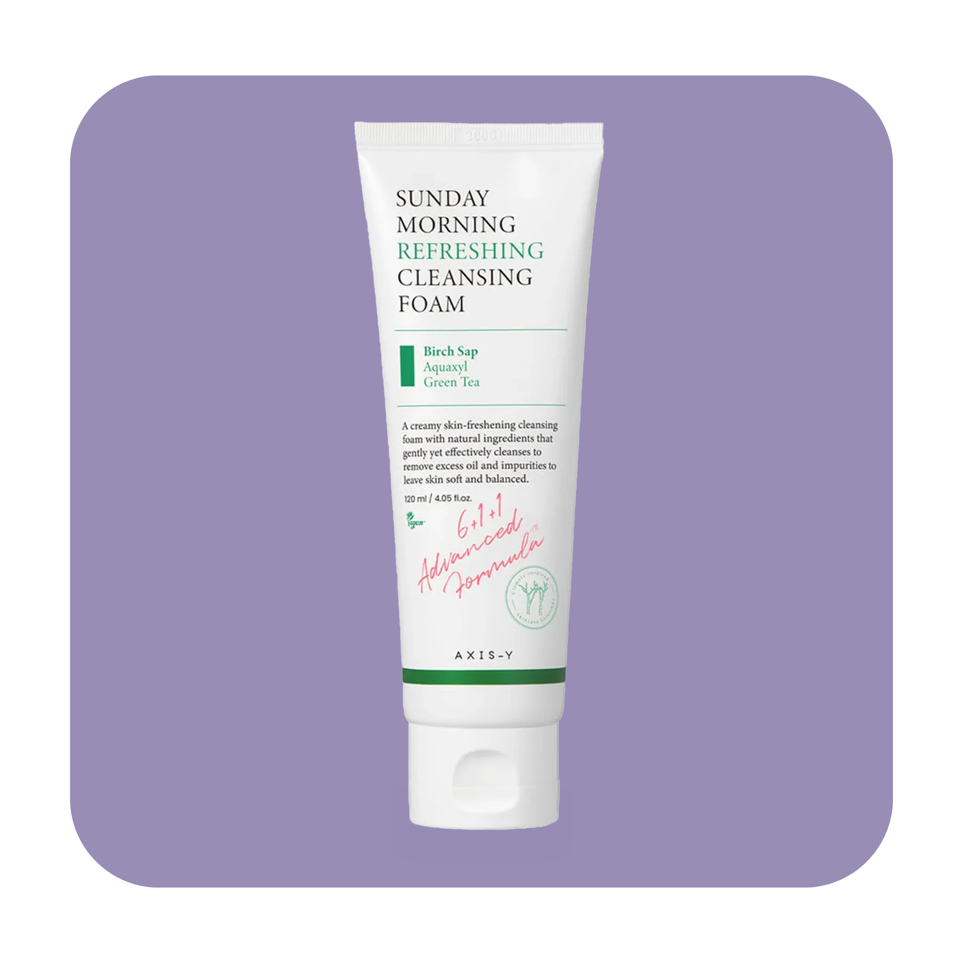 رغوة التنظيف المنعشة أكسيس-واي صنداي مورننج - 120 مل | اكسس-واي غسول رغوي منعش العميل - 120 مل