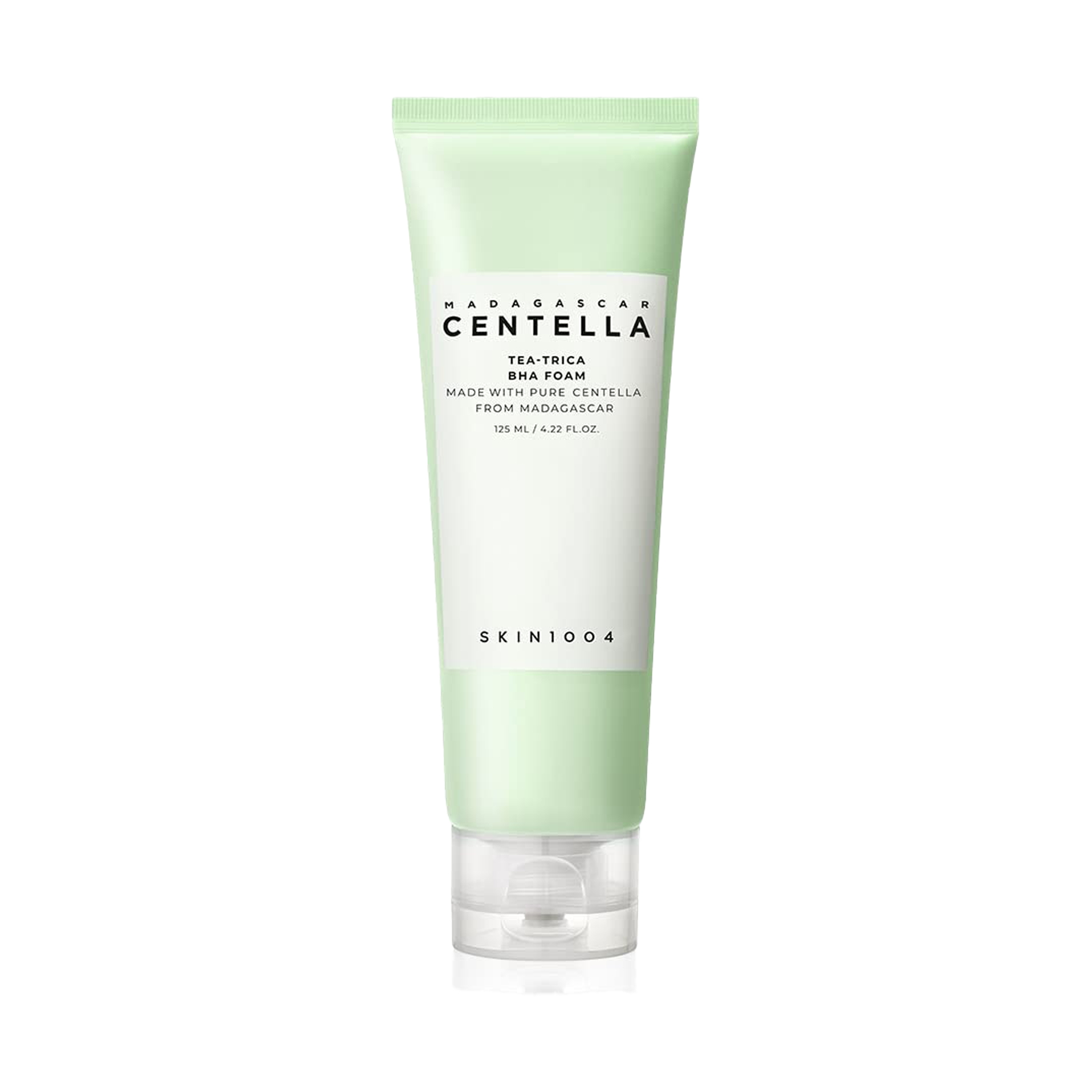 رغوة تي تريكا بها - 125 مل | سكين 1004 غسول رغوي بأحماض Bha وشجرة الشاي - 125 مل
