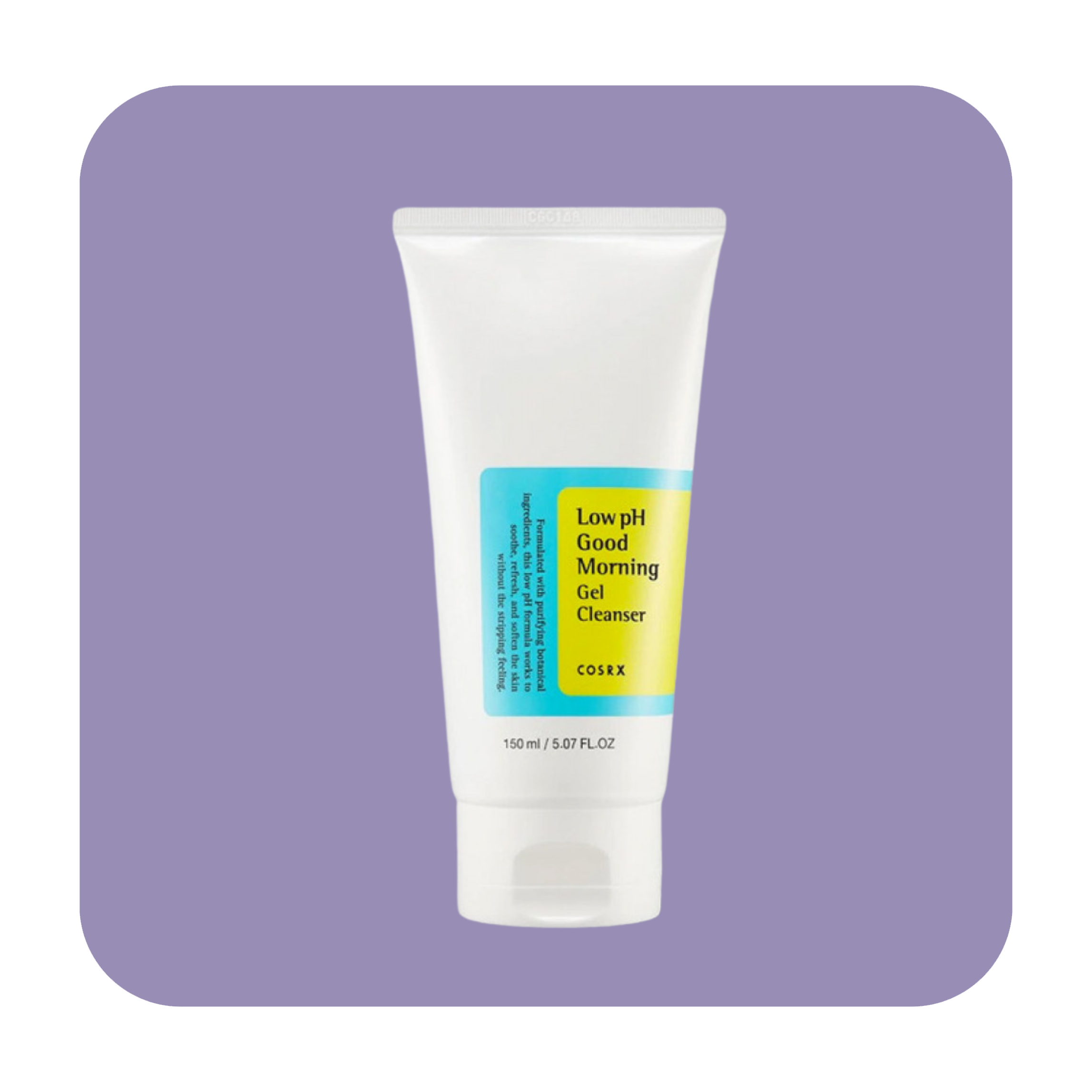 COSRX Low pH Good Morning Gel Cleanser غسول جل صباح الخير المضغوط 150 مل