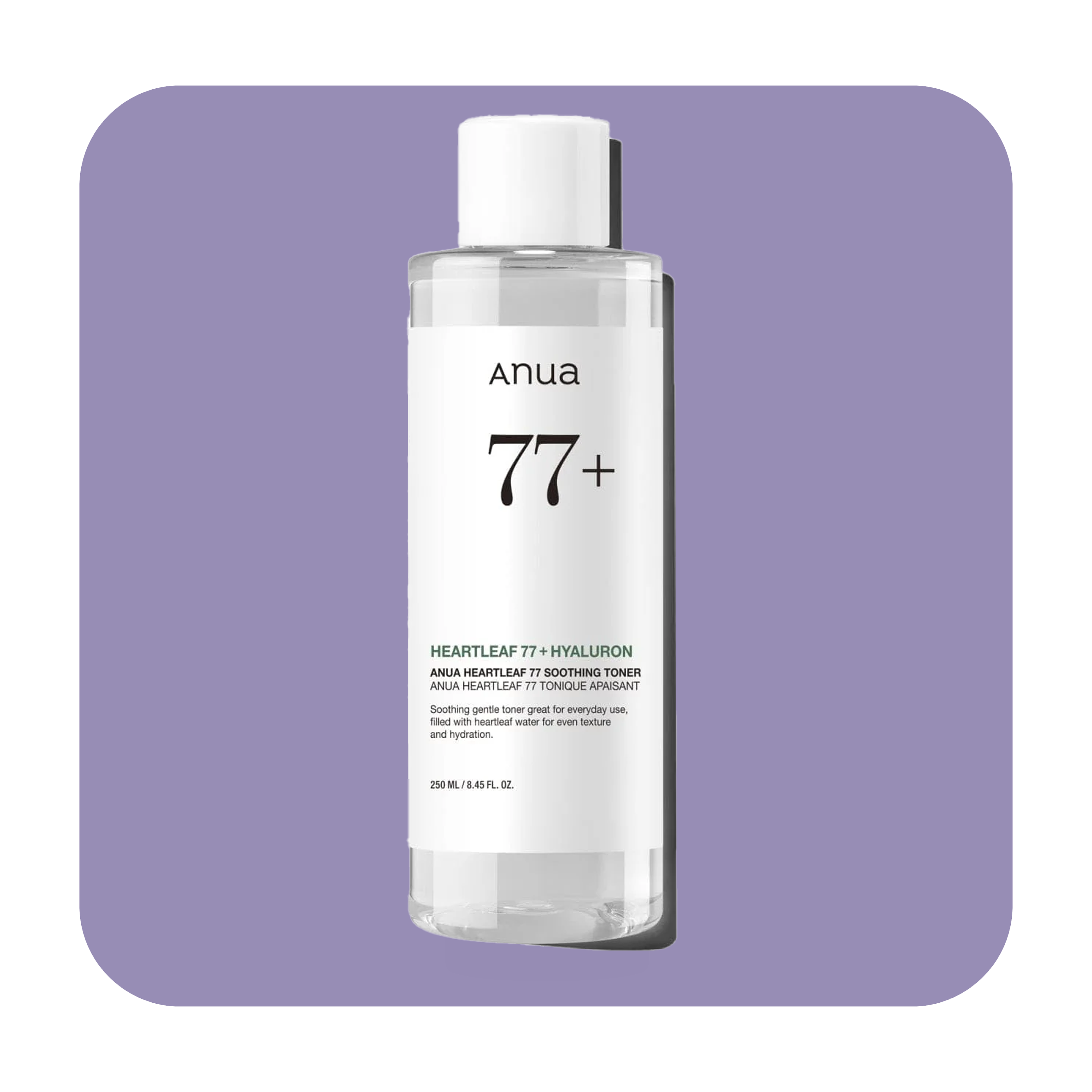 أنوا هارت ليف 77% تونر مهدئ - 250 مل | أنوا تونر المصرفية الهادئة - 250 مل 