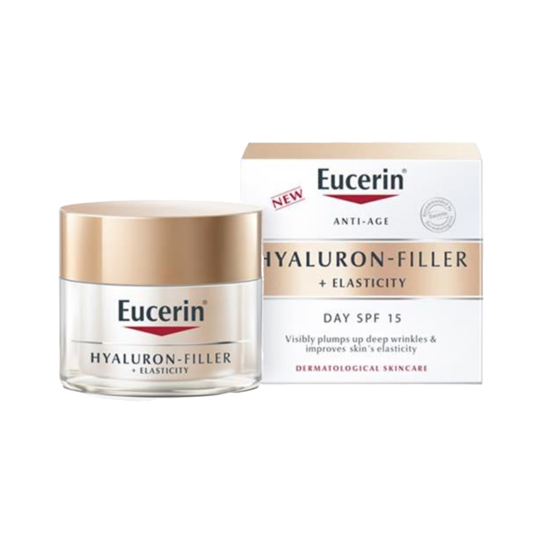 Eucerin Hyaluron filler + كريم النهار المرن - 50 مل | يوسيرين هيالورون فيلر + كريم نهاري مرن - 50 مل
